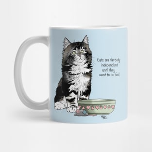 Independent Kitty Mug